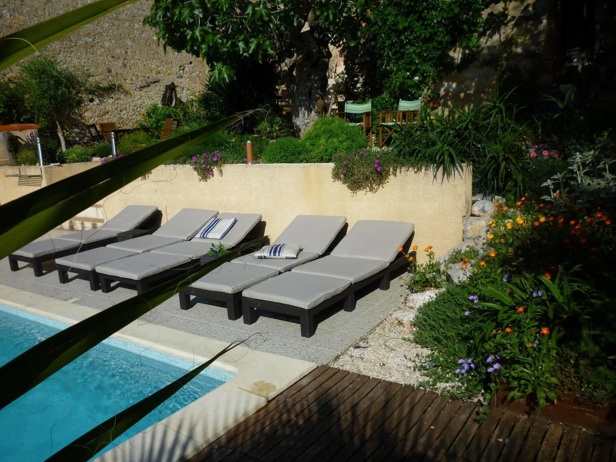 L'Ile Aux Mimosas Bed and Breakfast Tautavel Buitenkant foto